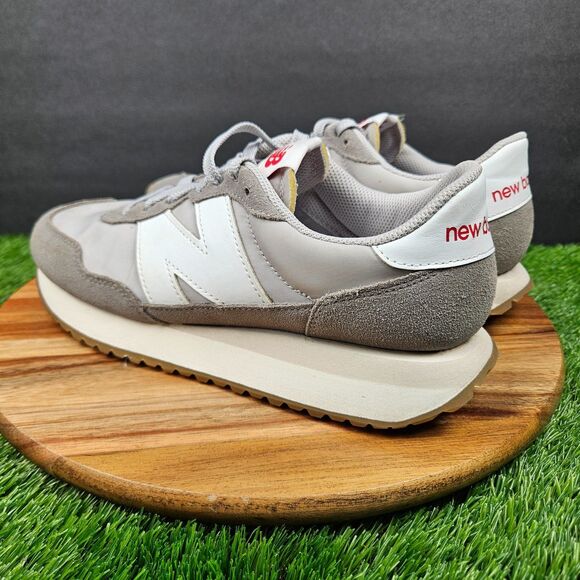 New Balance 237 Shoes Mens Size 8 D Grey White Lifestyle Sneakers Casual MS237GE main image 7
